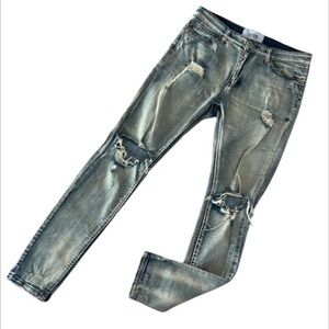 Profound Aesthetic size 32 distressed men’s skinny jeans